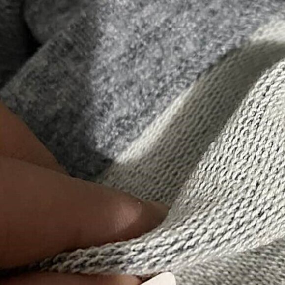 Madewell Heather Gray Sweatshirt Dress w/ Bubble Sleeves – Comfy & Cute - Picture 8 of 12